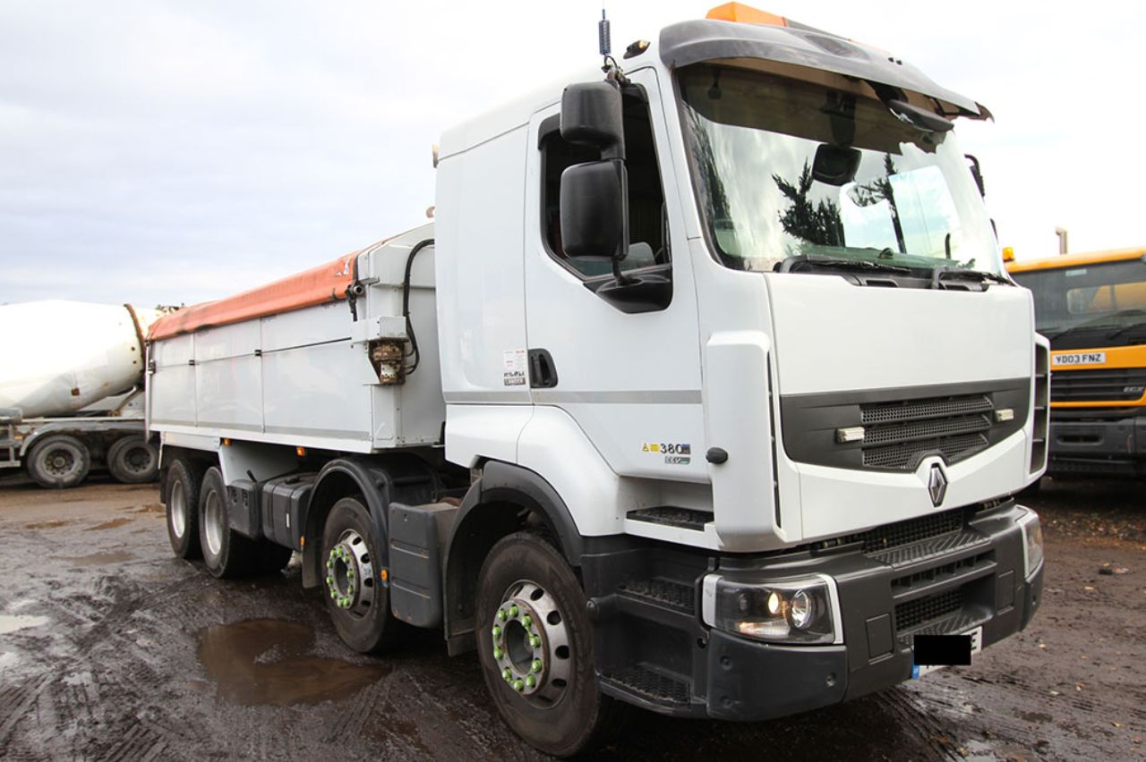 2014 RENAULT PREMIUM 380DXI 8X4 TIPPER TRUCK  265000 MILES MOT UNTIL 1ST DECEMBER 2014   GOOD CONDITION, ANY INSPECTION WELCOME PRICE £17800