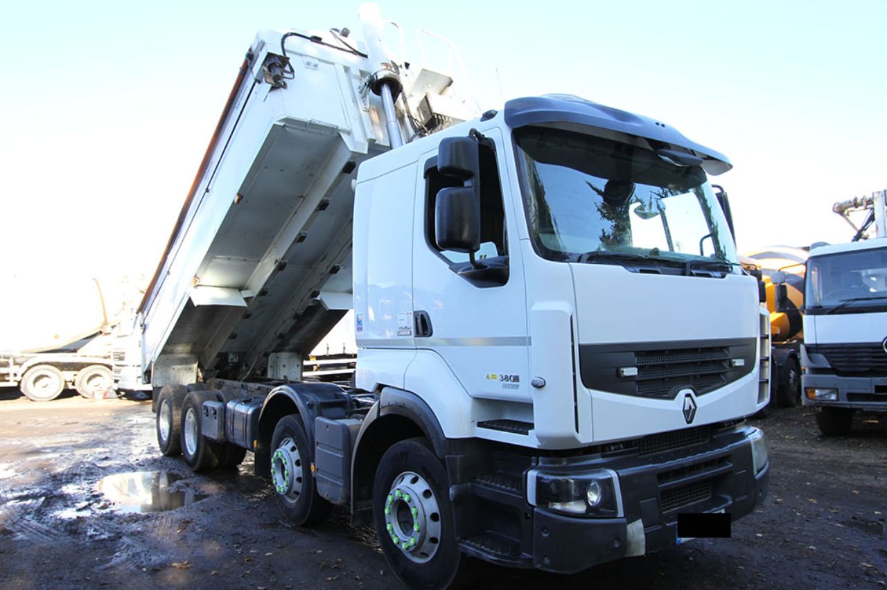 2014 RENAULT PREMIUM 380DXI 8X4 TIPPER TRUCK  264000 MILES 1ST MARCH 2023  GOOD CONDITION, ANY INSPECTION WELCOME PRICE £17800